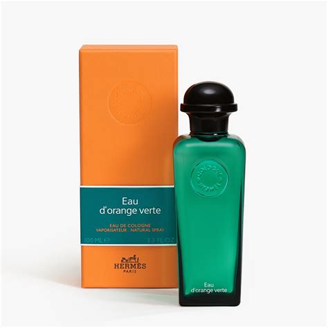 green orange hermes|hermes eau de cologne bottle.